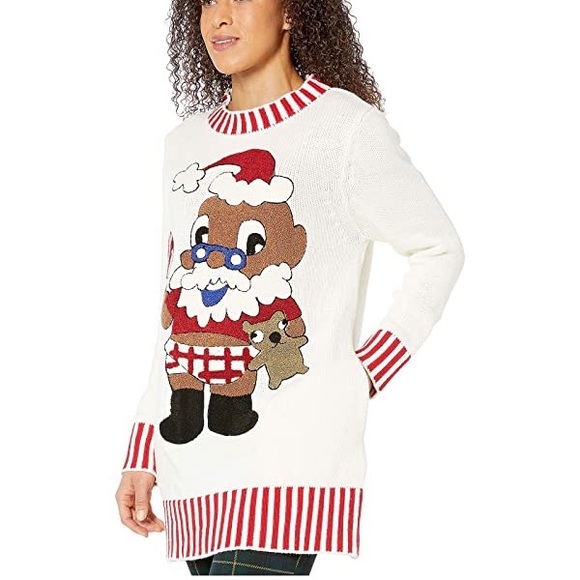 New Whoopi Goldberg Baby Santa Christmas Holiday ‘ugly sweater’ With POC… - Picture 3 of 8